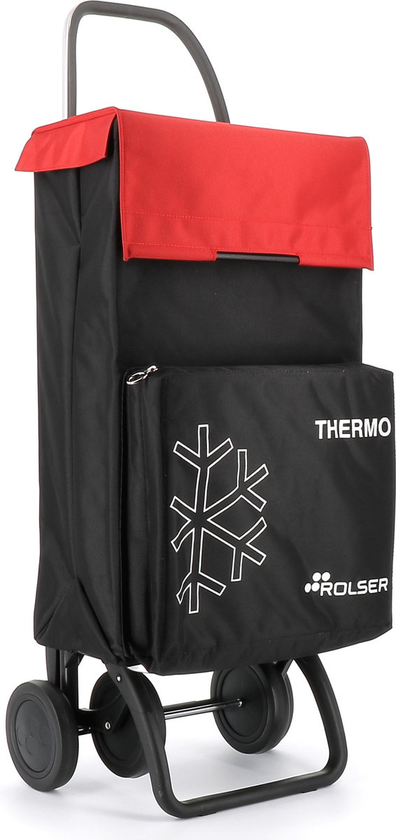 Wózek na zakupy Rolser Thermo Fresh 4k - Black / Red