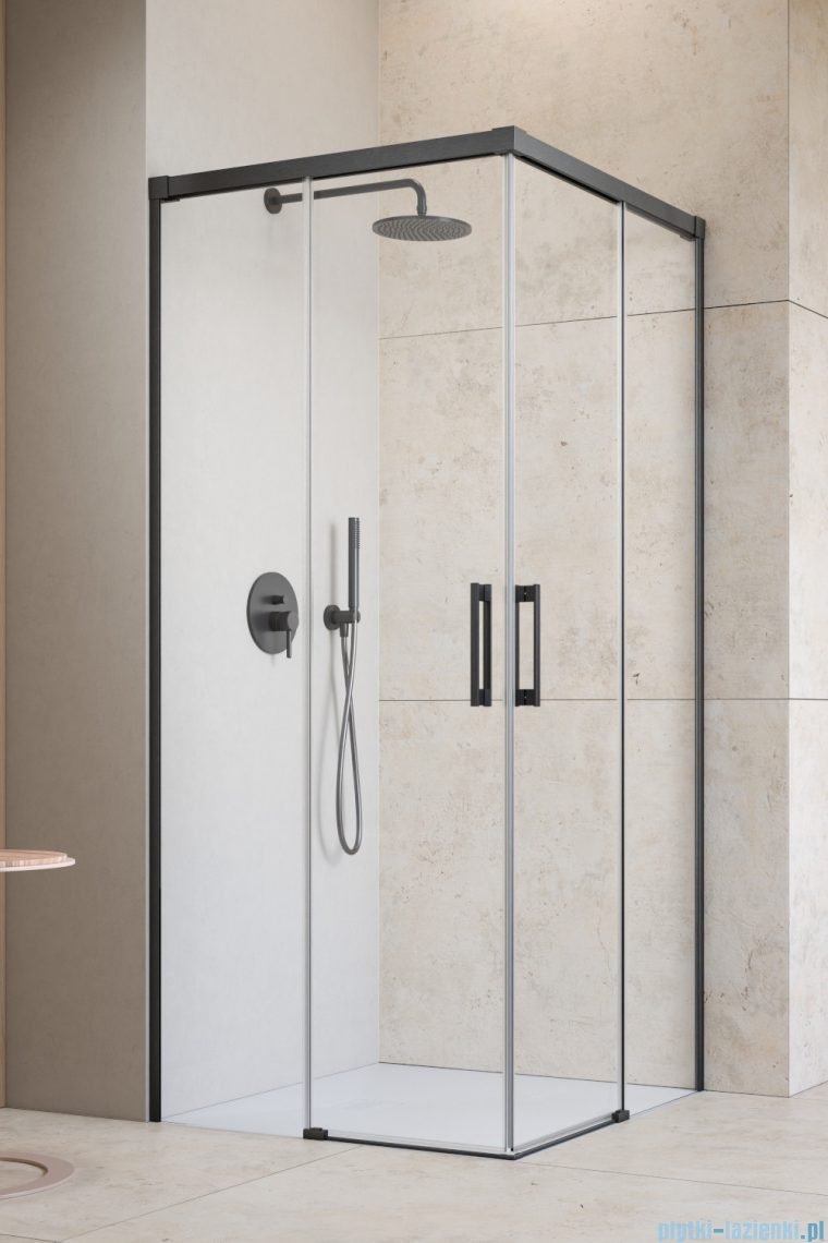 Radaway Idea Kdd Brushed GunMetal kabina 90x90cm szczotkowany grafit 387060-92-01L/387060-92-01R
