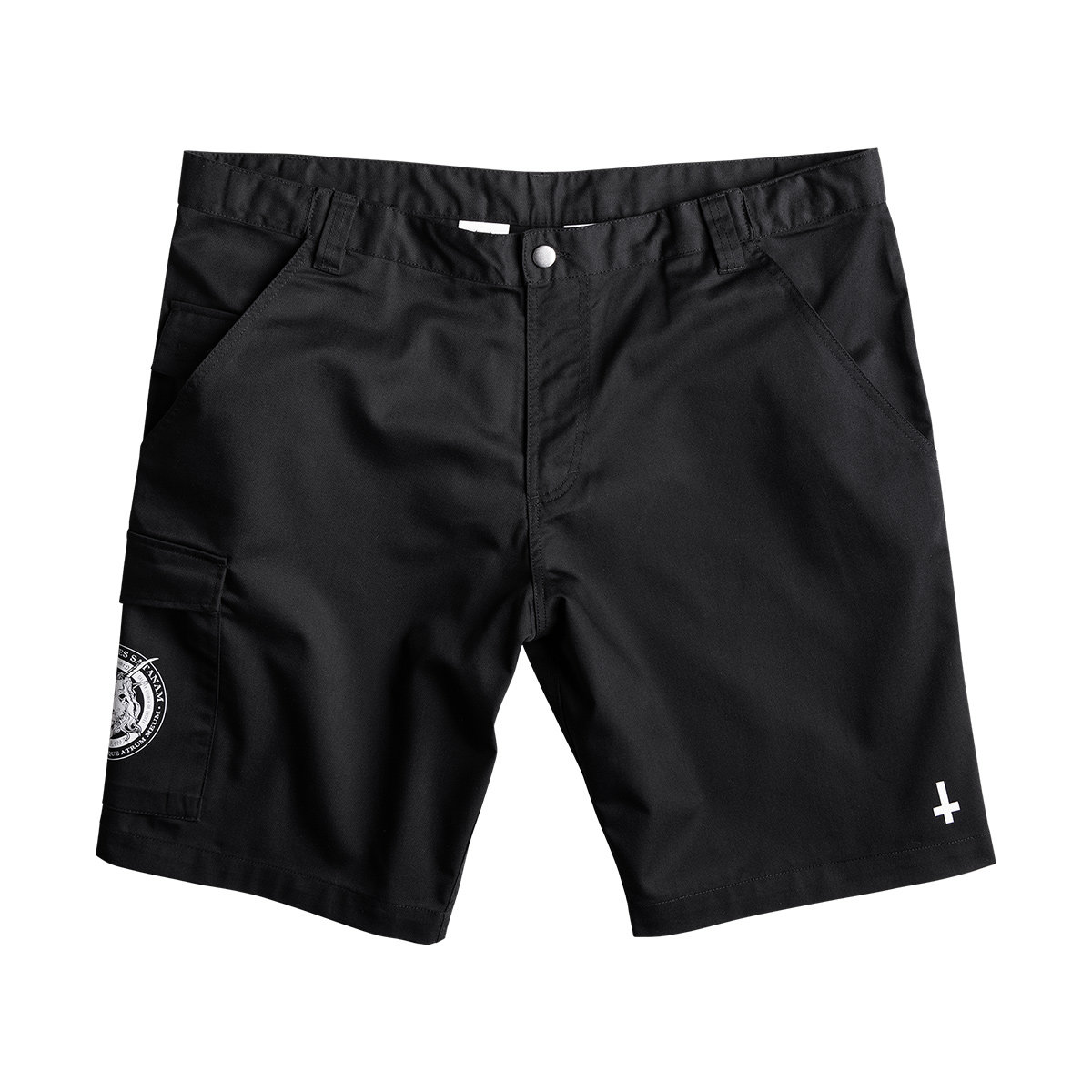 spodnie bojówki krótkie AMENOMEN - CHURCH OF SATAN (OMEN053)-XL