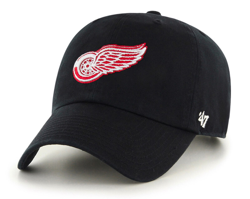 Czapka baseballowa 47 Brand Clean Up NHL Detroit Red Wings