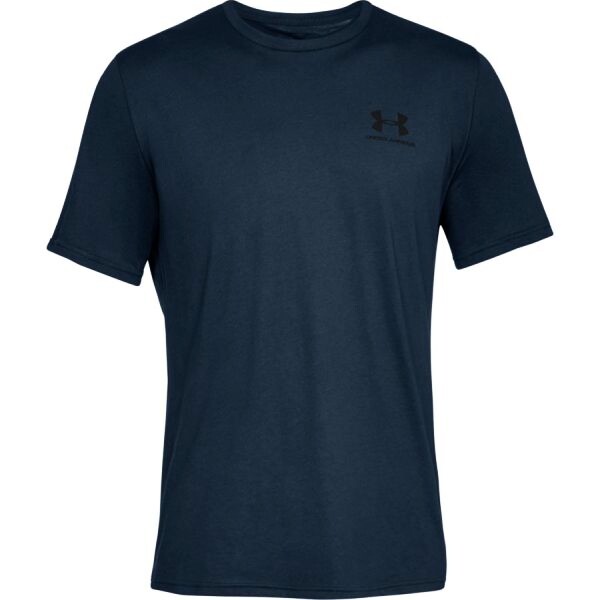 Koszulka męska Under Armour Sportstyle Left Chest SS Dark Blue L
