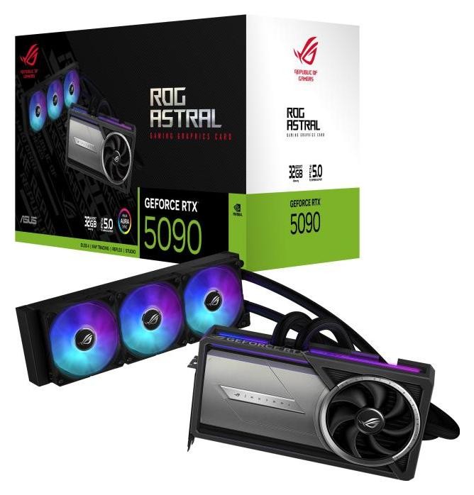 ASUS GeForce RTX 5090 ROG ASTRAL LC 32GB DLSS 4 ROG-ASTRAL-LC-RTX5090-32G-GAMING