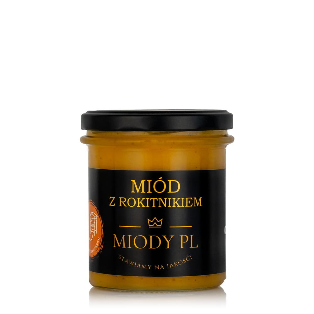 Miód z rokitnikiem - 430 g
