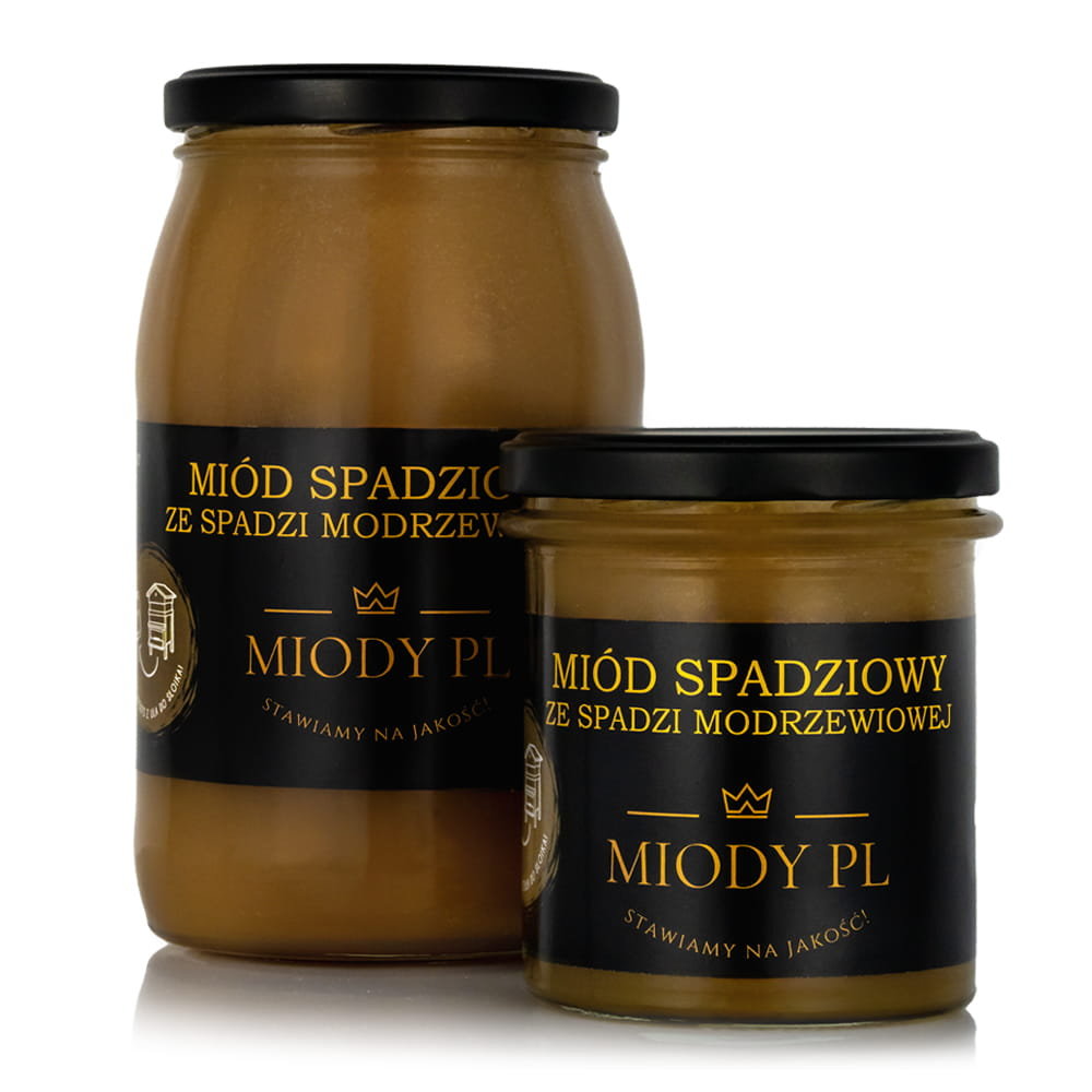 Miód spadziowy ze spadzi modrzewiowej