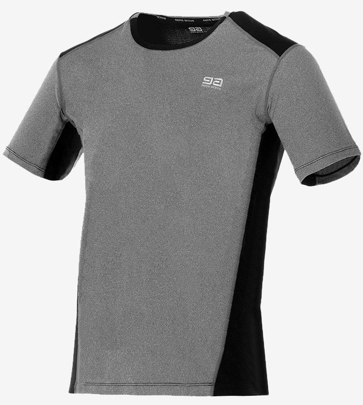 Gatta Active, Koszulka męska, Runner T-shirt Men, szary, rozmiar XL