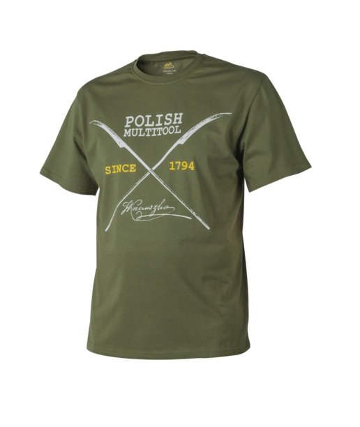 Helikon-Tex T-Shirt Polish Multitool U.S. Zielona - S