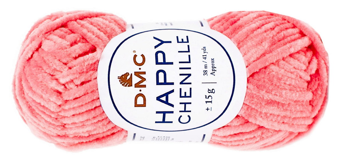 WŁÓCZKA HAPPY CHENILLE DMC kol. 13 różowy