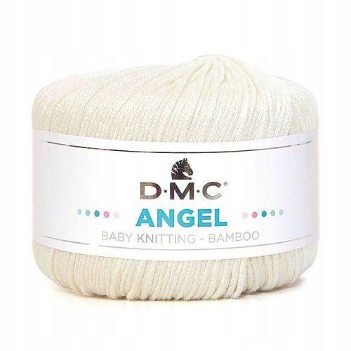 włóczka ANGEL DMC z bambusem 50gr kol.131 ekri