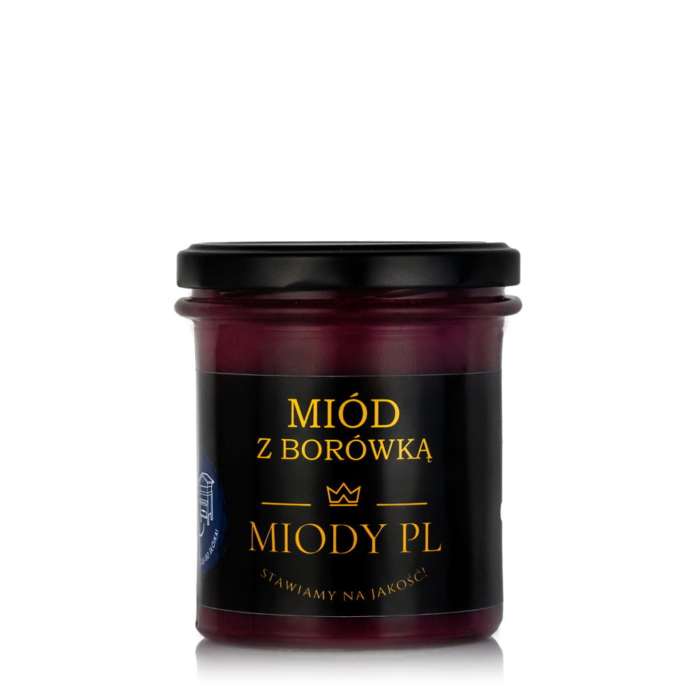 Miód z borówką - 430 g
