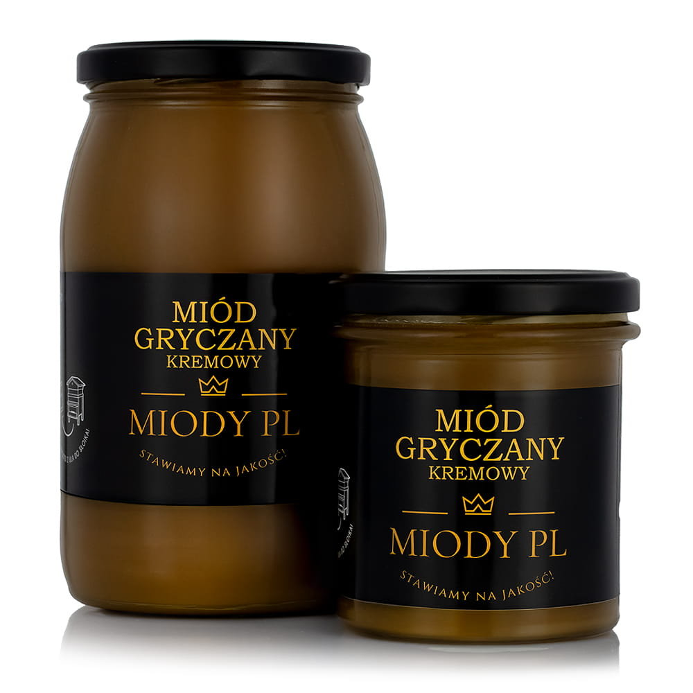 Miód gryczany kremowy