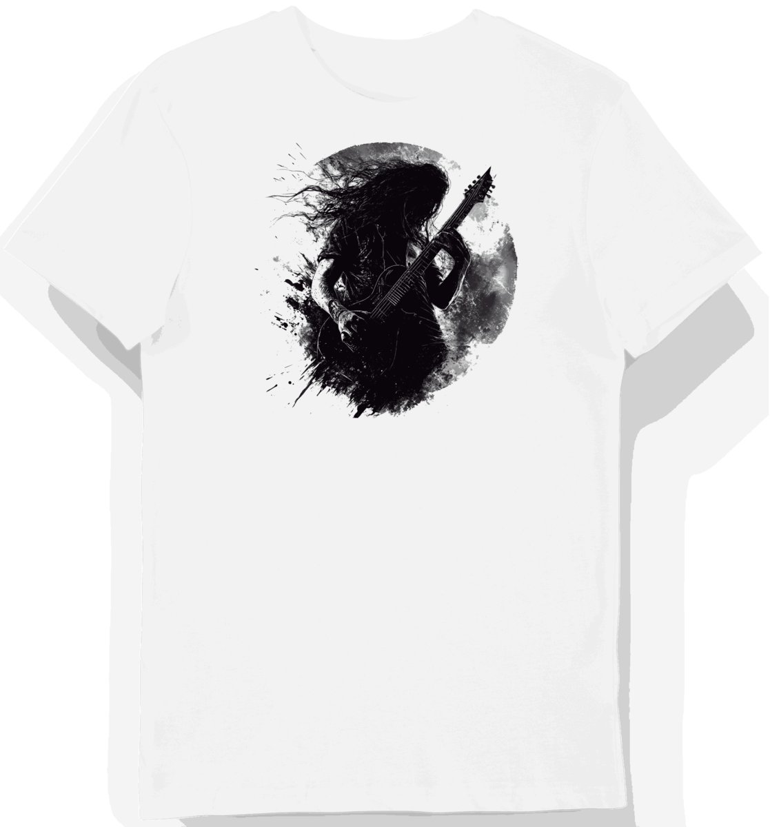 Koszulka męska biała z motywem zespołu Pantera XXL