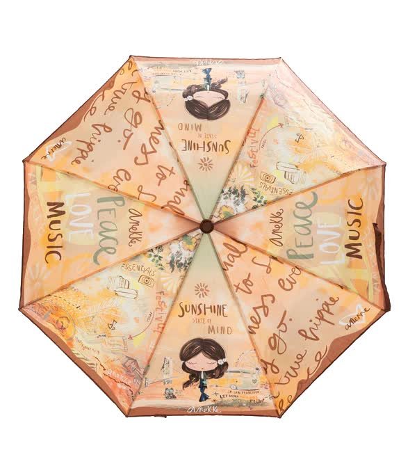 Parasol Anekke Peace & Love manualny