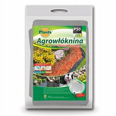 AGROWŁÓKNINA DO ŚCIÓŁKOWANIA CZARNA 2,1X10M 50G