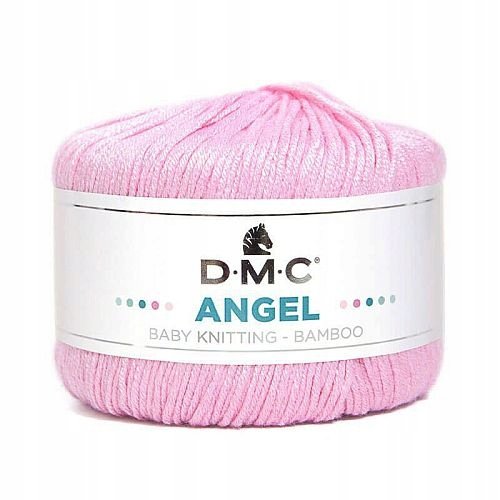 włóczka ANGEL DMC z bambusem 50gr kol.114 różowa