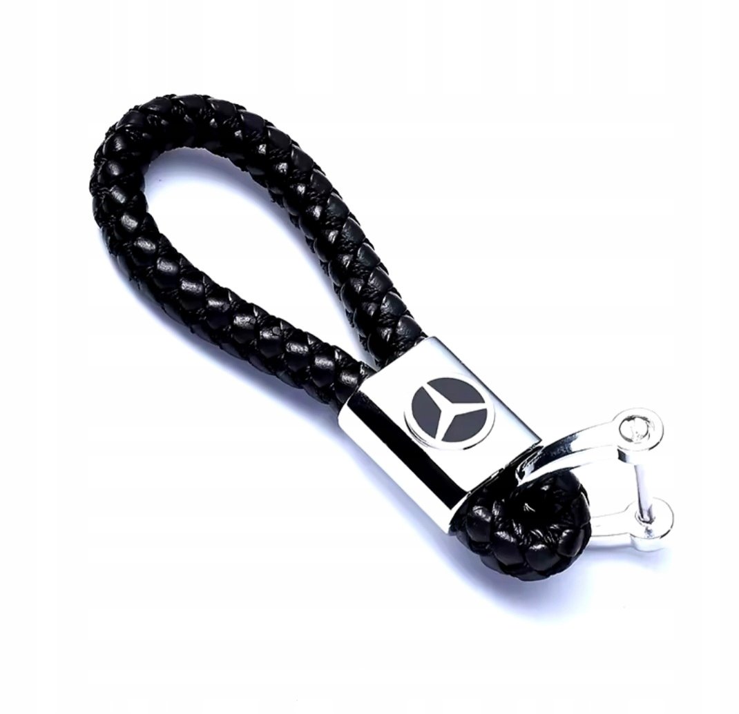 BRELOK BRELOCZEK do kluczy MERCEDES -Skóra