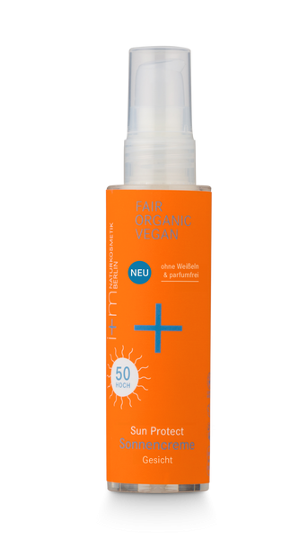 SUN PROTECT Mineralny krem przeciwsłoneczny do twarzy SPF 50 50ml i+m Naturkosmetik Berlin