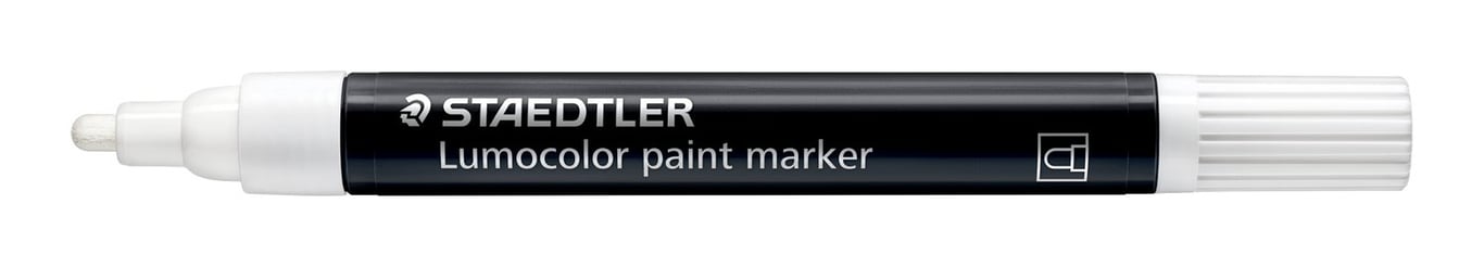 Staedtler Lumocolor 349 C4 marker Biały 1 szt.