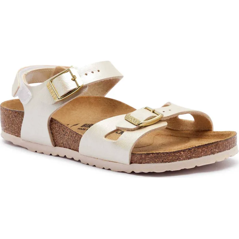 Birkenstock Sandały Rio AS | z dodatkiem skóry | narrow fit