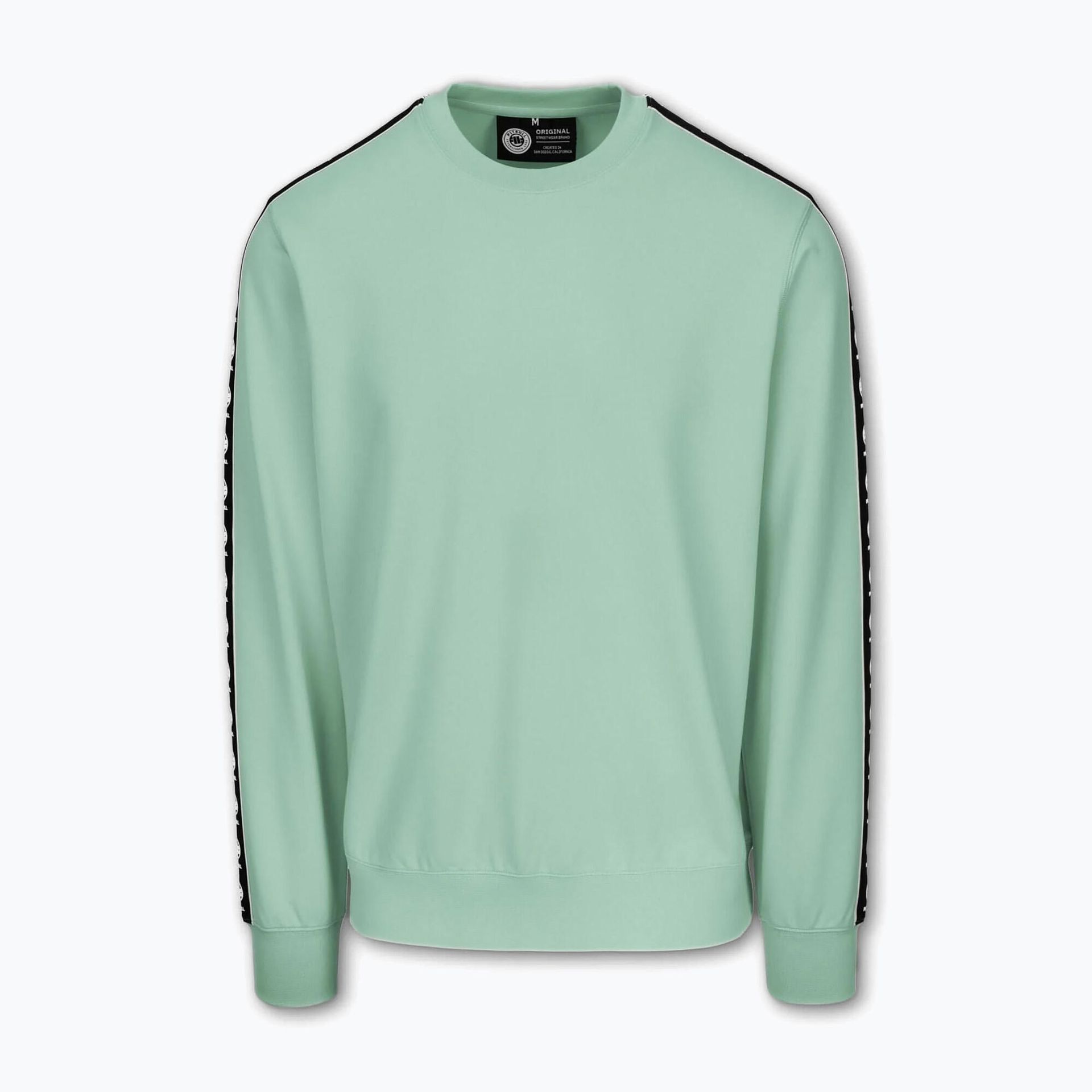 Bluza PITBULL Tricot Terry 280 Tape Nugget '25 - Jasnomiętowa S