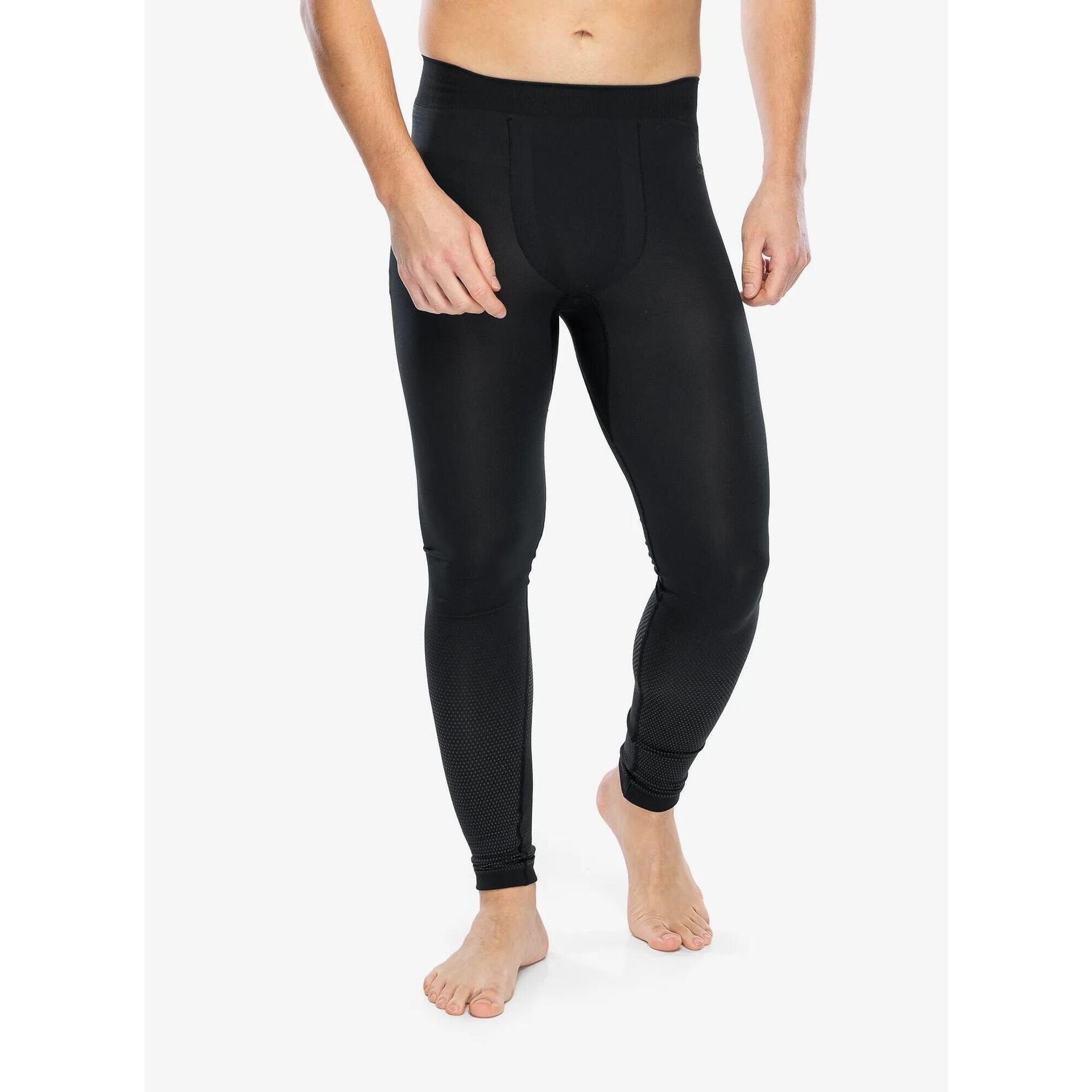 Legginsy Termoaktywne Męskie Odlo Performance Light Eco 188762 Czarne XL