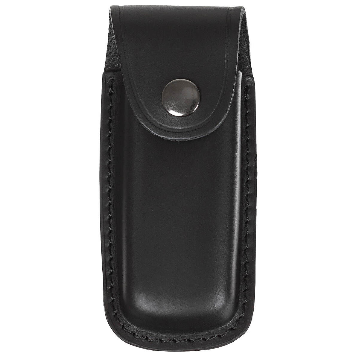 Skórzane Etui / Pokrowiec Na Nóż - Czarny 13cm