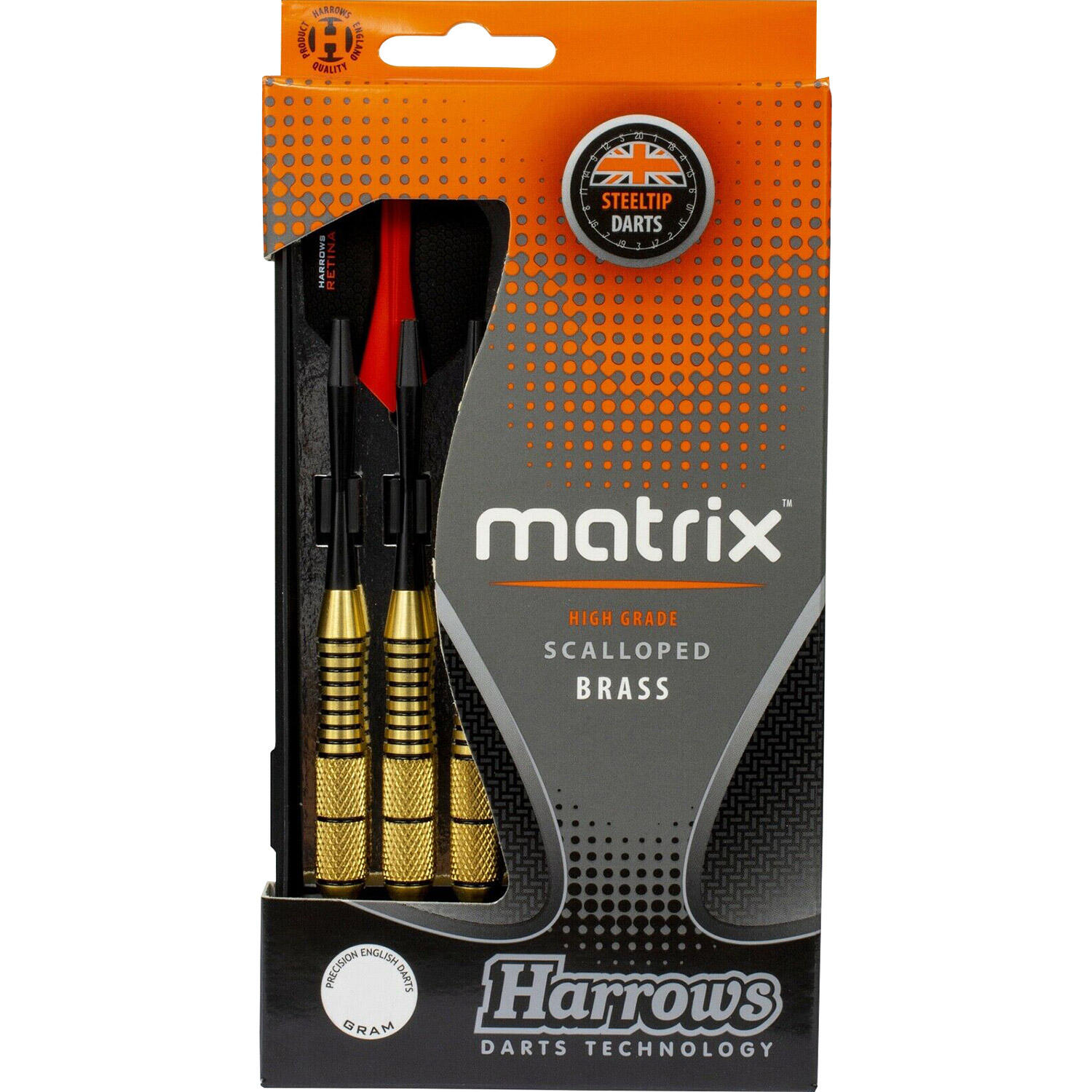 Opinie o Rzutki do dart steeltip Matrix Top Brass Matrix 20g 20g uniw 917 917