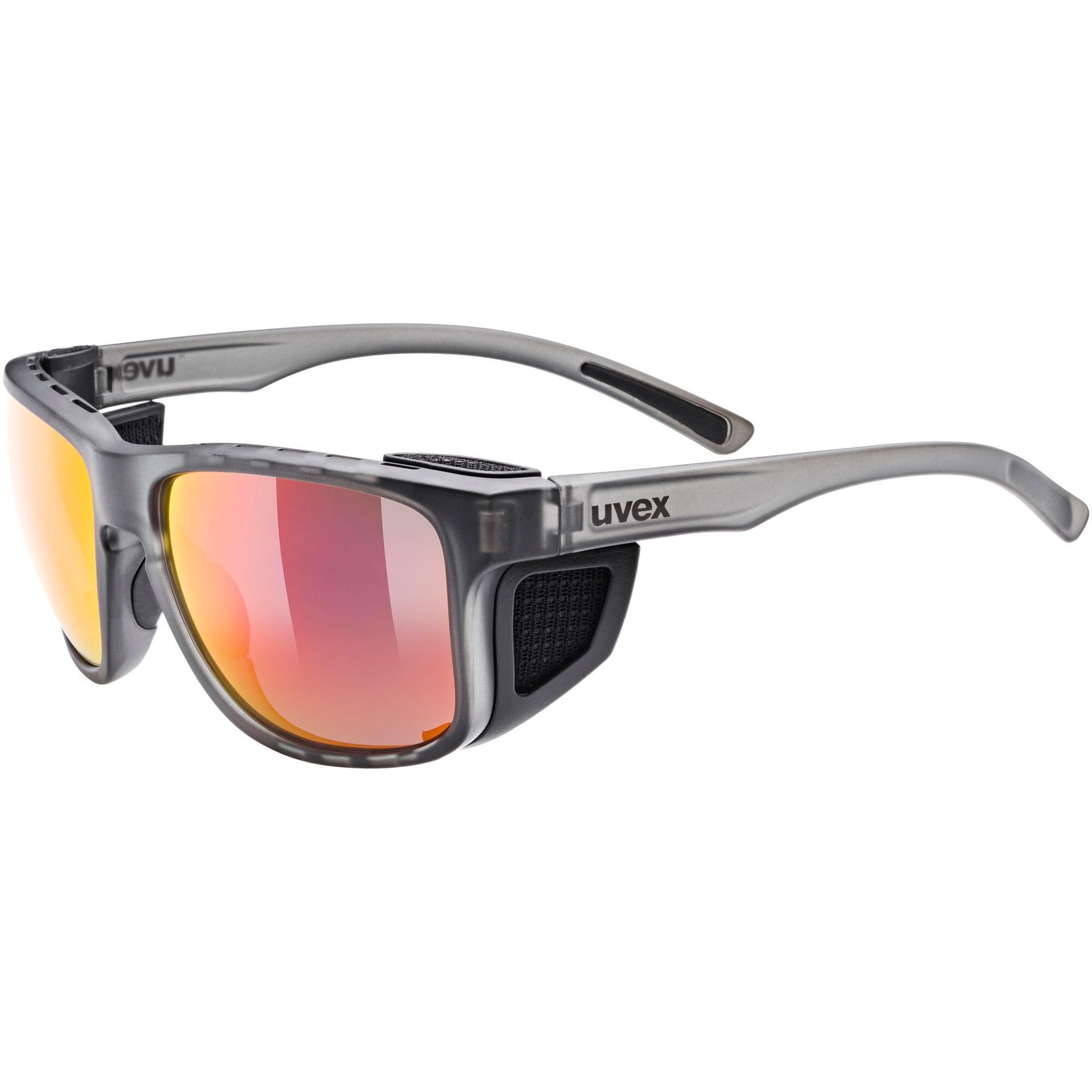 Okulary w góry Uvex Sportstyle 312 - smoke matt/mirror red