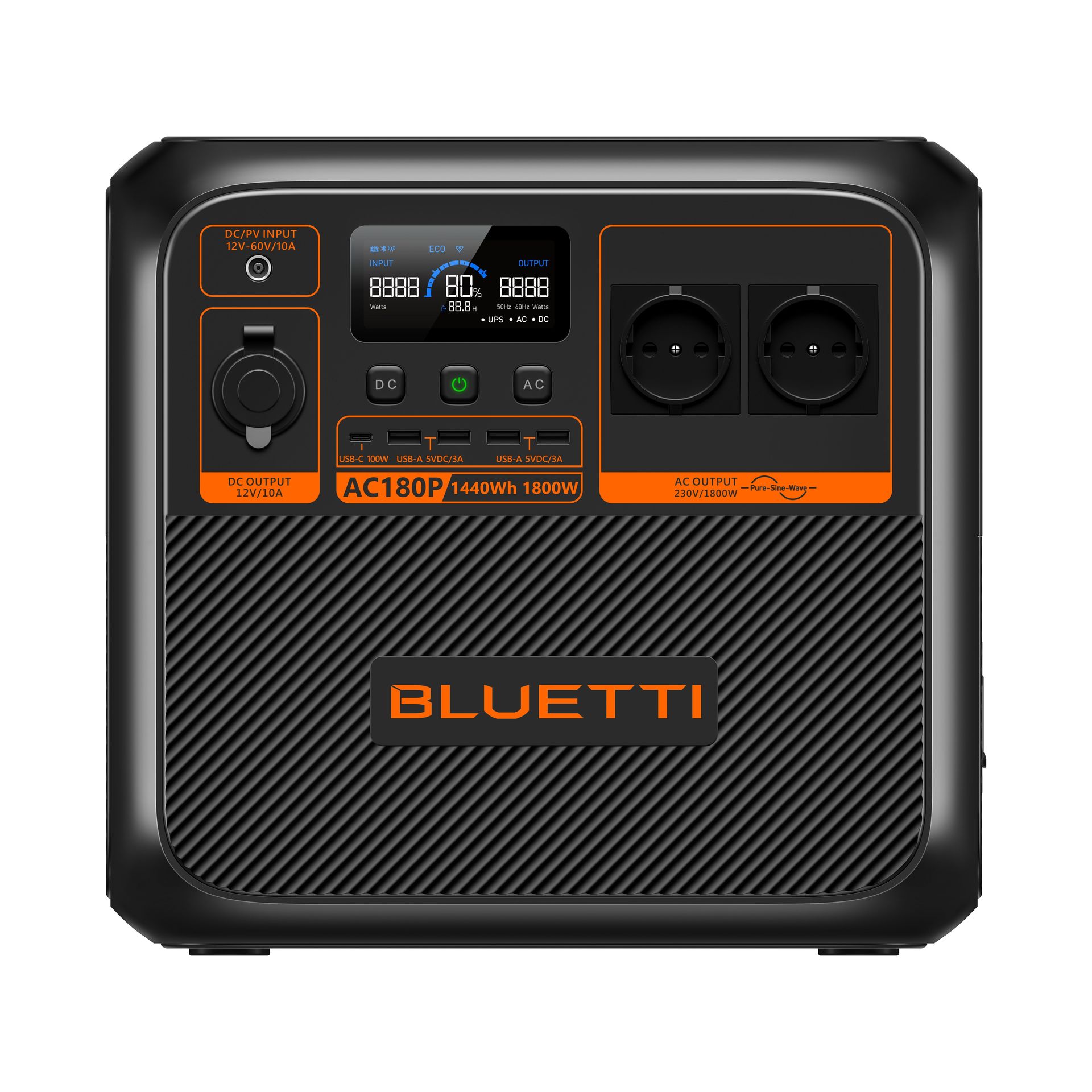 BLUETTI AC180P 1440 Wh Bank energii