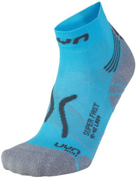 Skarpety UYN WOMAN RUN SUPER FAST SOCKS ATOLL/GREY YORK