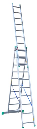 Drabex DRABINA ALUMINIOWA 3-ELEMENTOWA 675CM