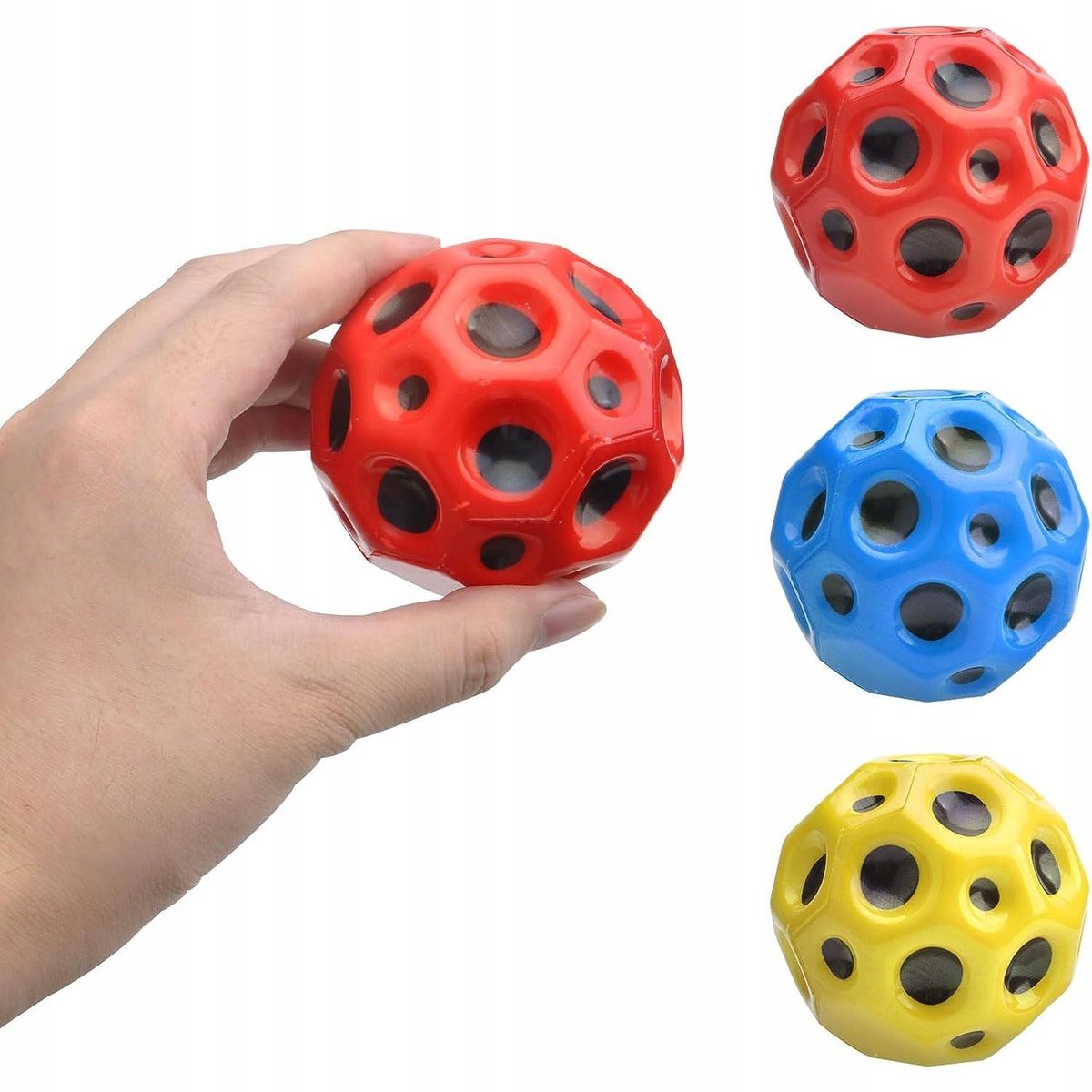 Super astro piłki 7cm – zestaw 6 szt. dla dzieci i dorosłych