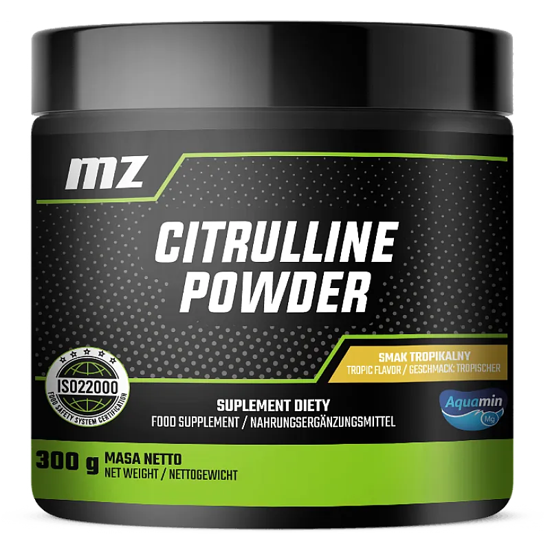 MZ-STORE CITRULLINE POWDER JABŁCZAN CYTRULINY 300 GRAM