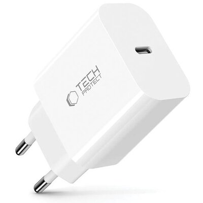 Ładowarka sieciowa TECH-PROTECT NC20W 20W Biały