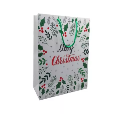 Torebka na prezenty Merry Christmas Outlet