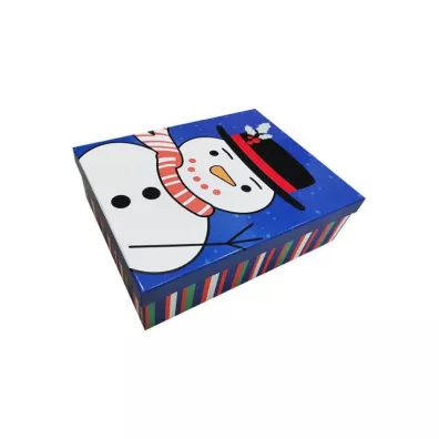 Pudełko Prezentowe Bałwanek 16.5 X 11.5 X 6 Cm Outlet