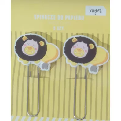 Spinacze do papieru Lwy 2 szt. Outlet