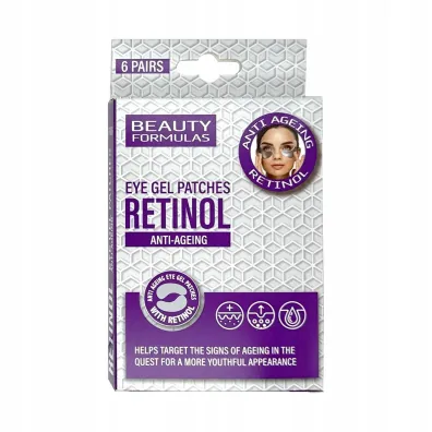 _Eye Gel Patches Retinol przeciwstarzeniowe płatki pod oczy z retinolem 6 par