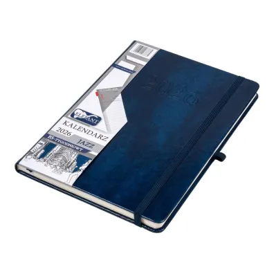 Kalendarz 2026 B5 tygodniowy Jazz granatowy