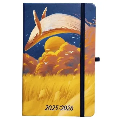 Kalendarz szkolny 2025/26 A5 tyg. Salsa delfin