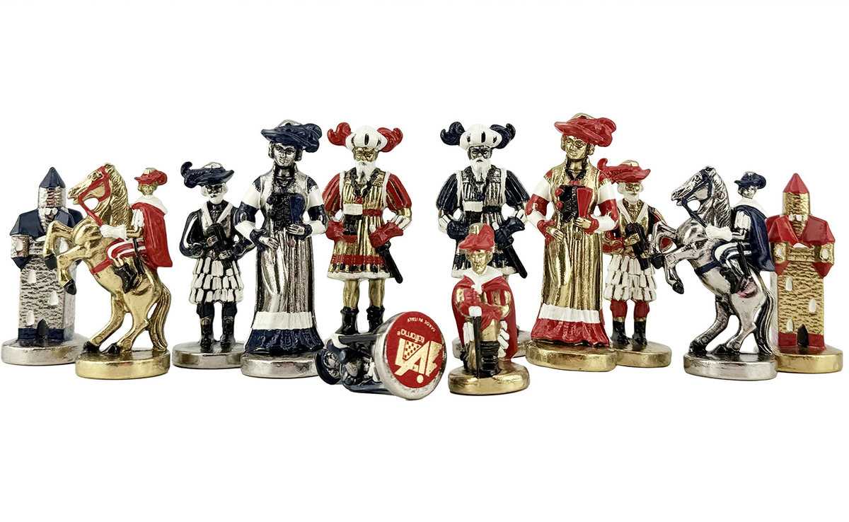 ITALIAN CHESS PIECES LANDSKNECHT