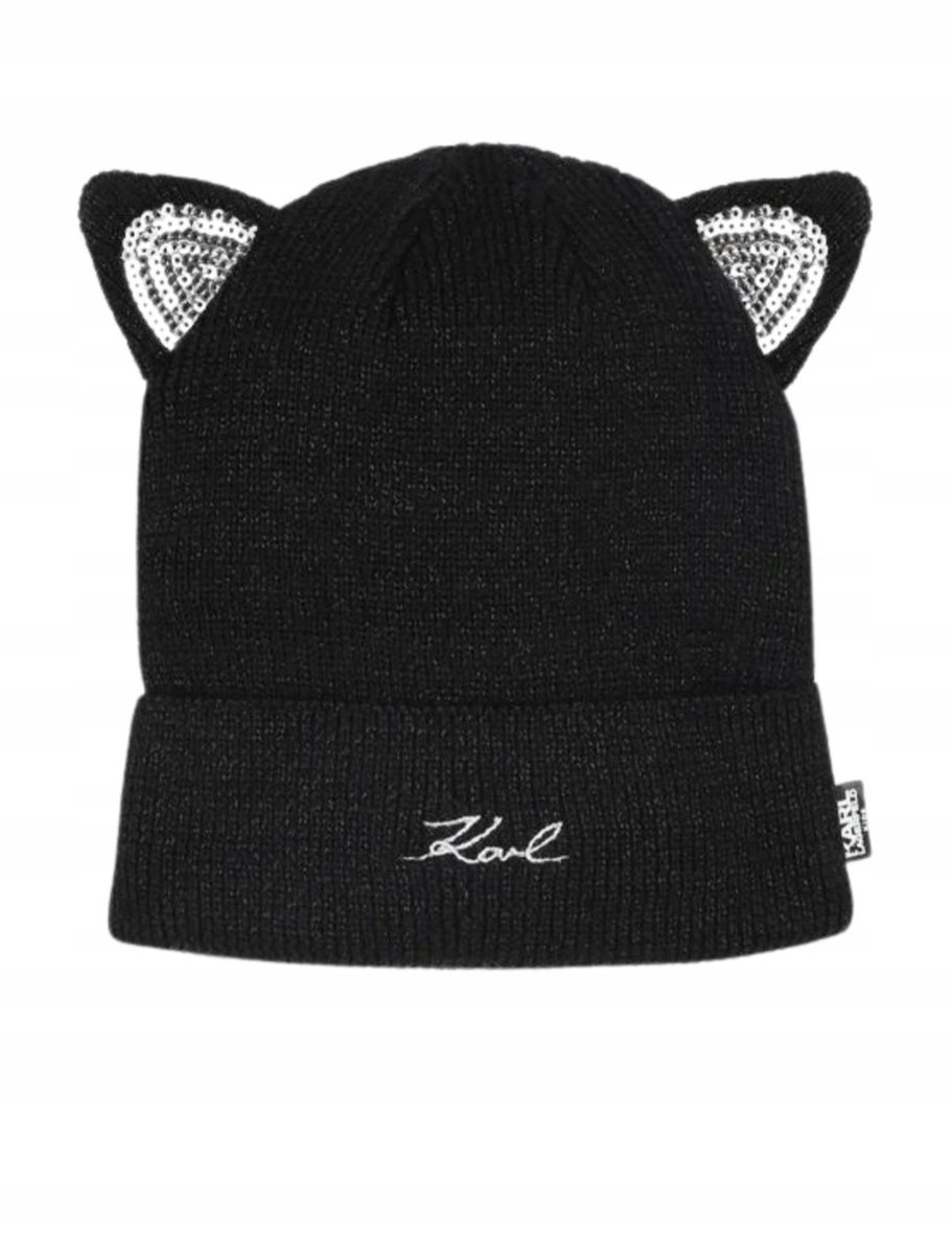 KARL LAGERFELD Czapka zimowa onesize