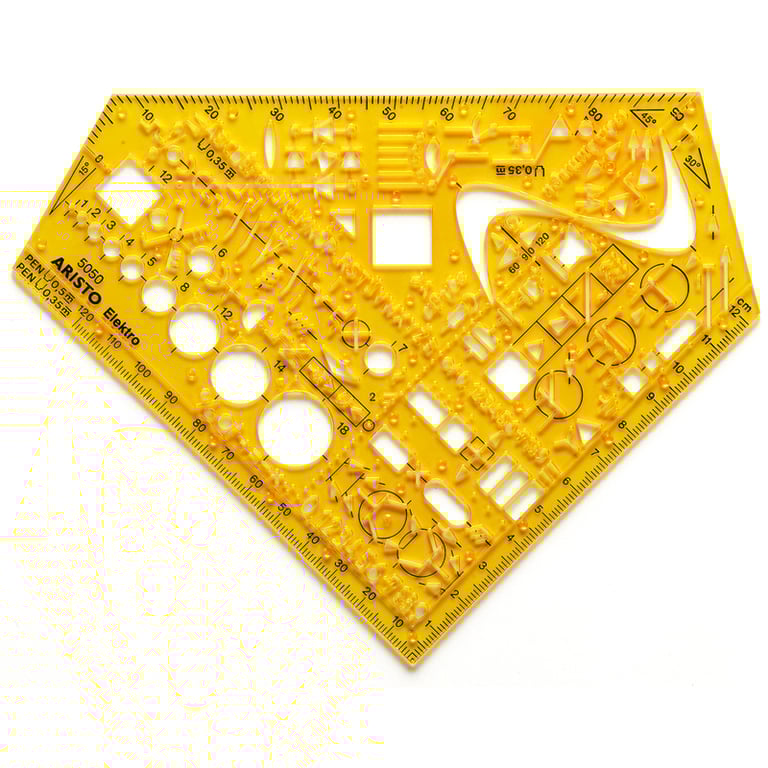 Aristo AR5050 Przezroczysty, Żółty Plastik