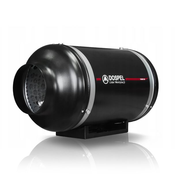 Dospel Wentylator kanałowy TURBO-SILENT 160 Czarny 007-4316