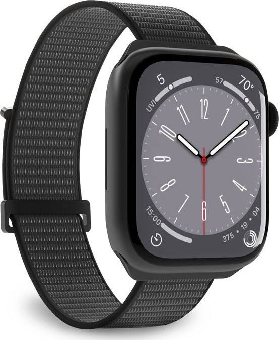 Puro Pasek PURO Nylon Sport Apple Watch 4/5/6/7/SE/8 40/41mm Czarny