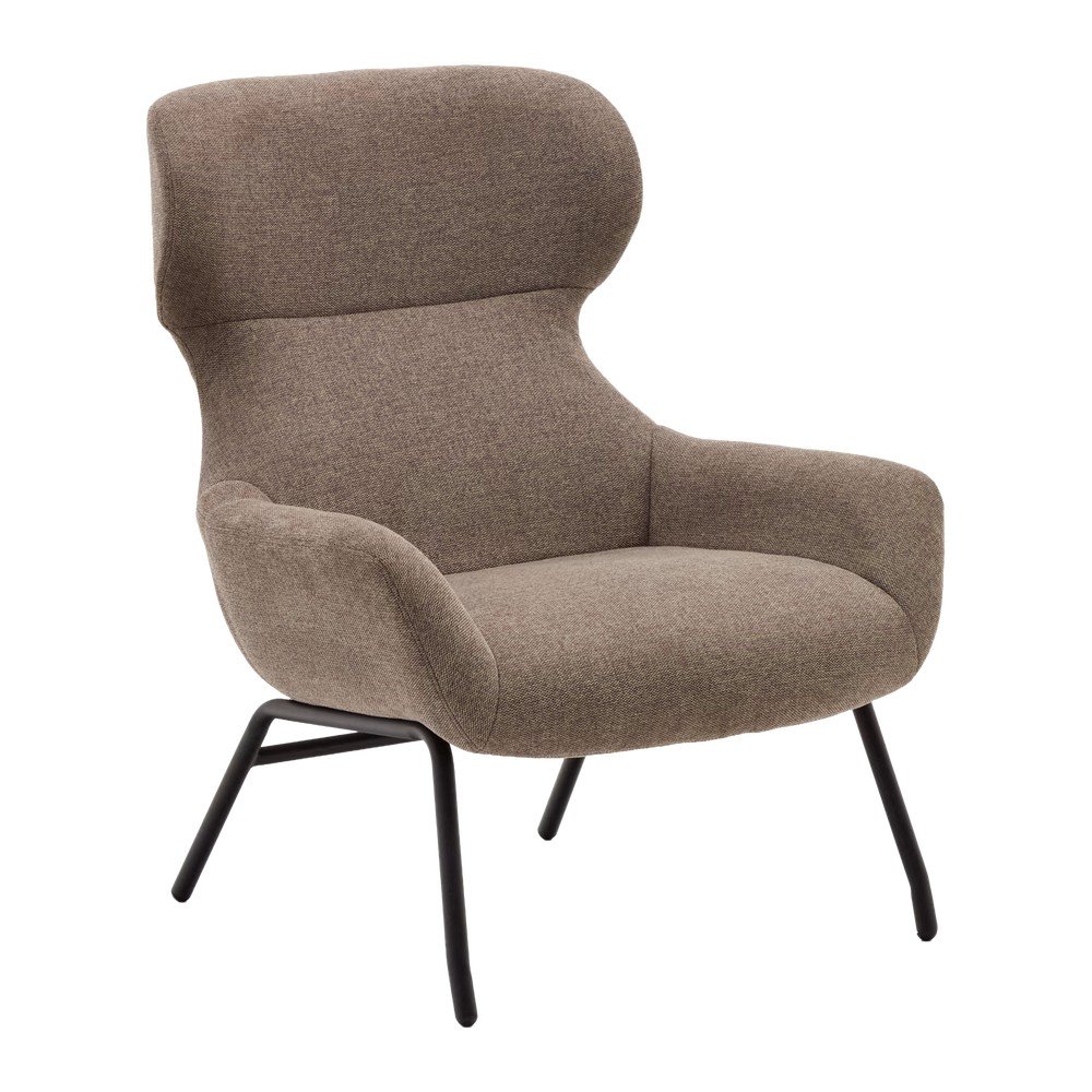 Brązowy fotel Belina – Kave Home