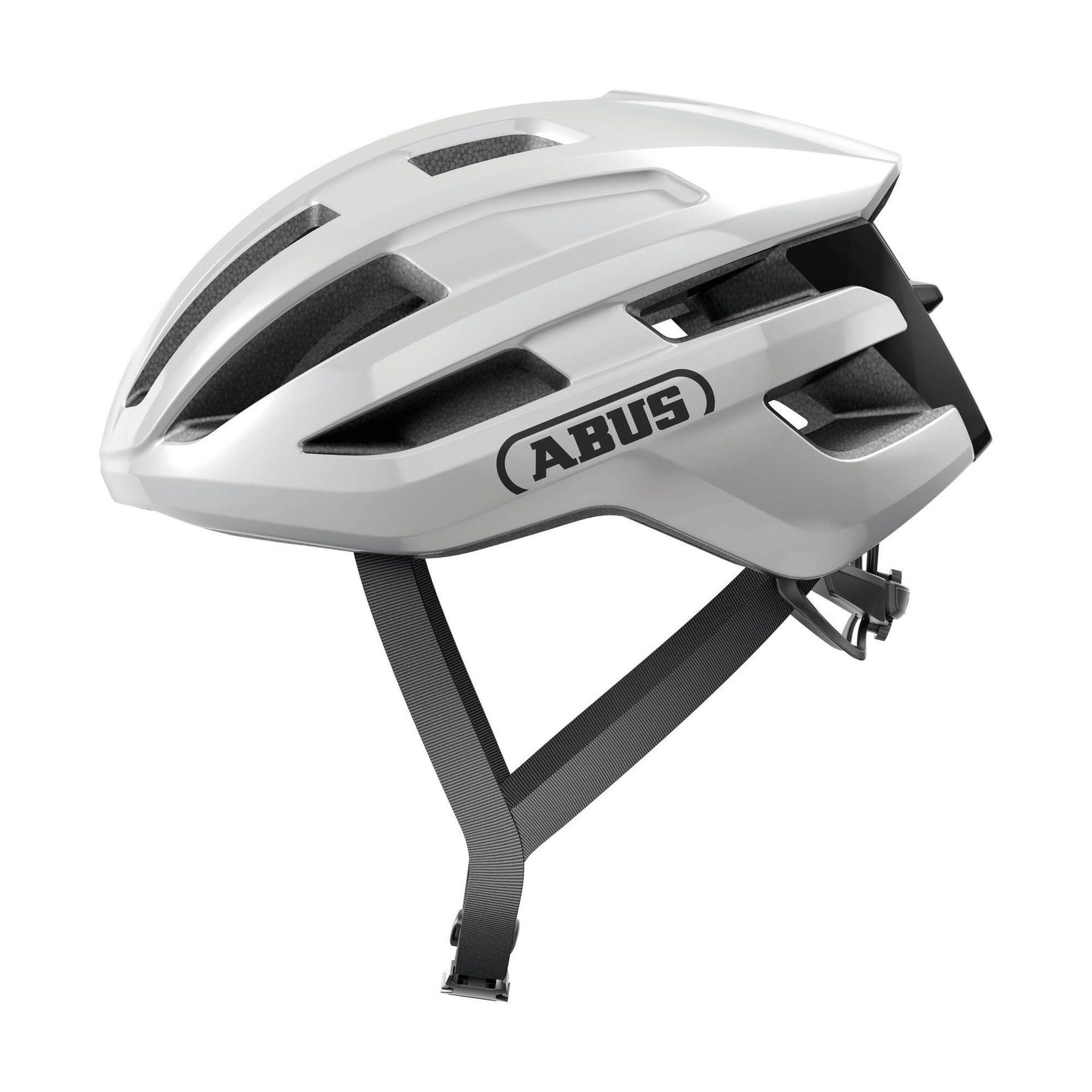 Kask rowerowy ABUS PowerDome białe 91929 59-61 cm (L)