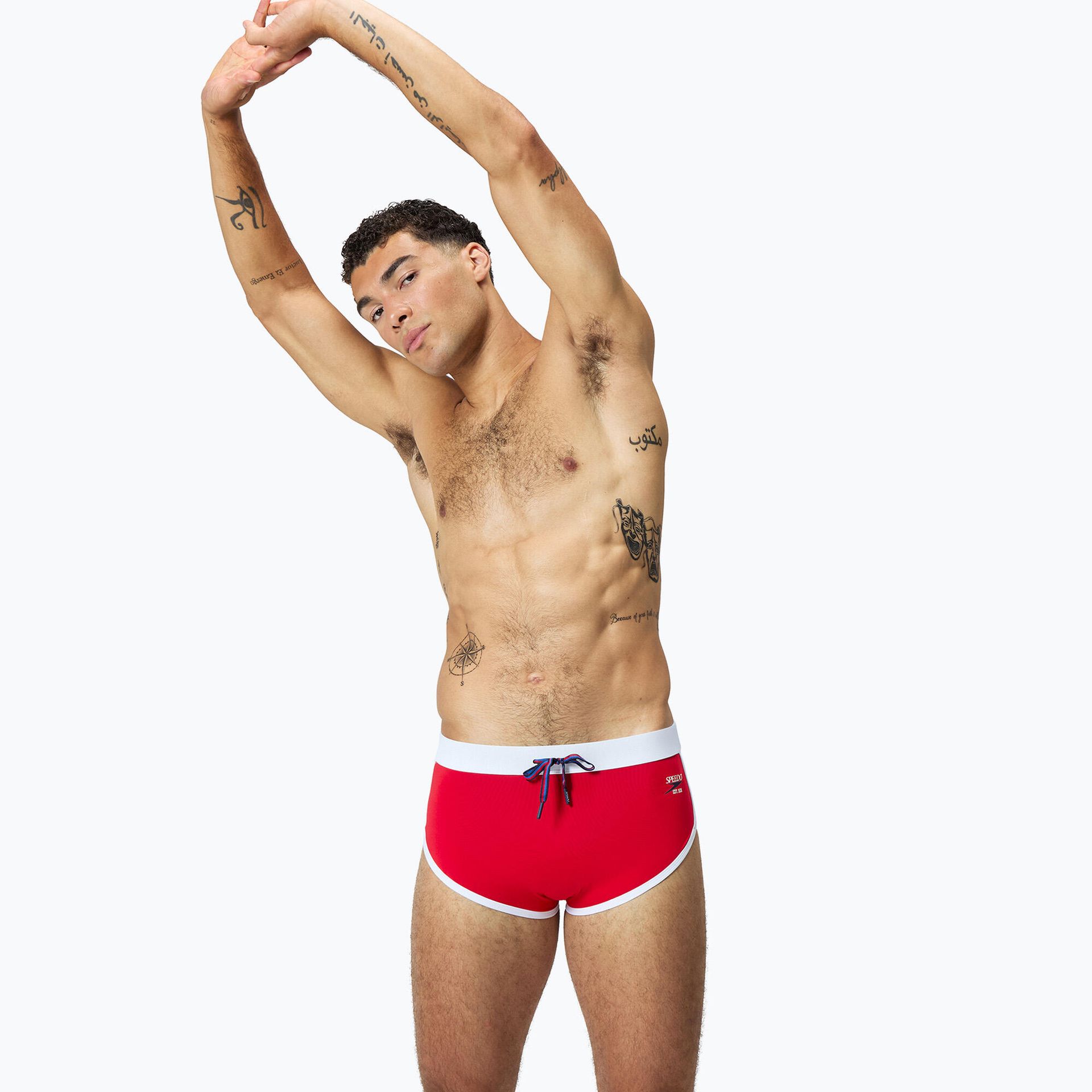 Kąpielówki męskie Speedo Jetstream Retro Logo Brief