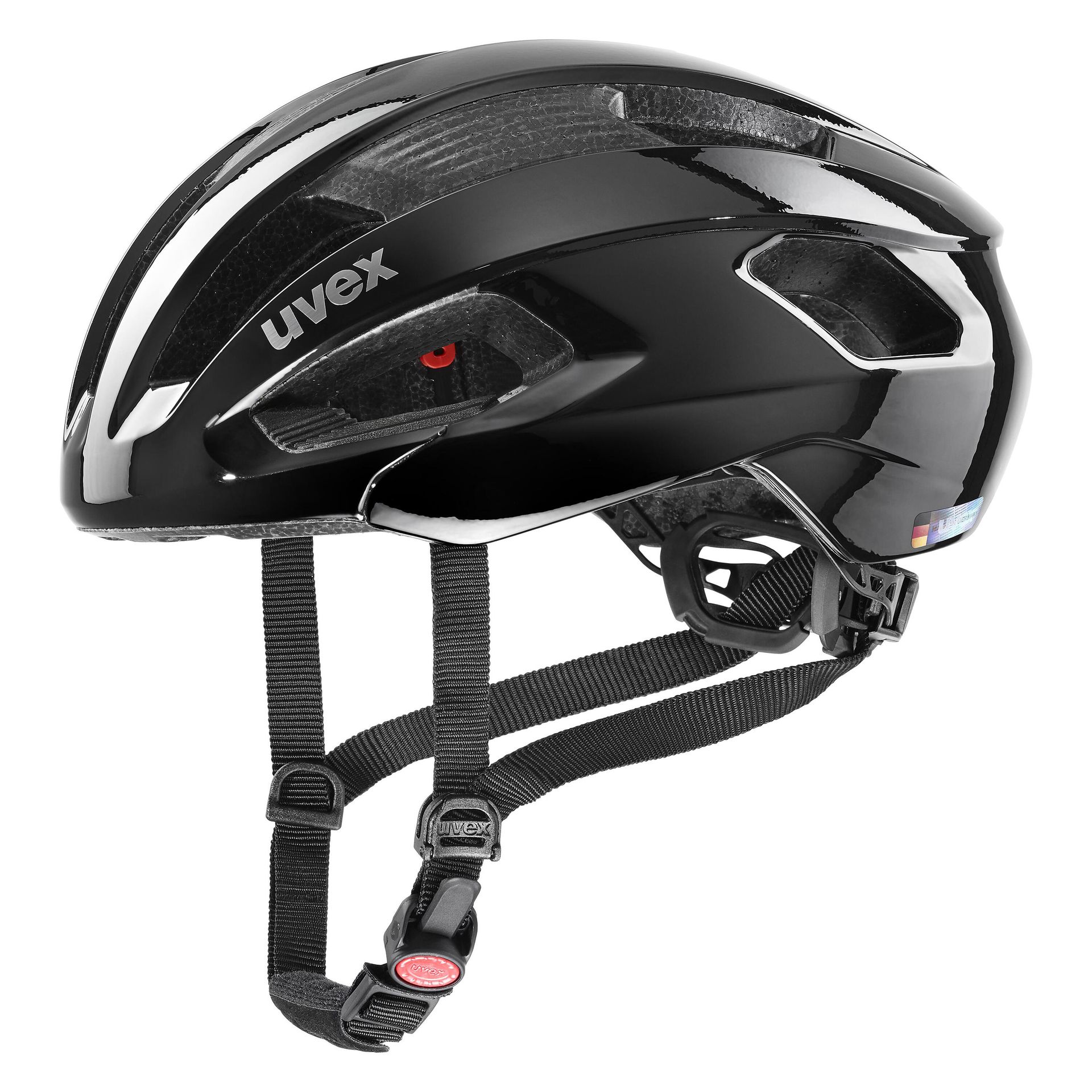 UVEX Rise Helmet, czarny 52-56cm 2022 Kaski szosowe S4100550115