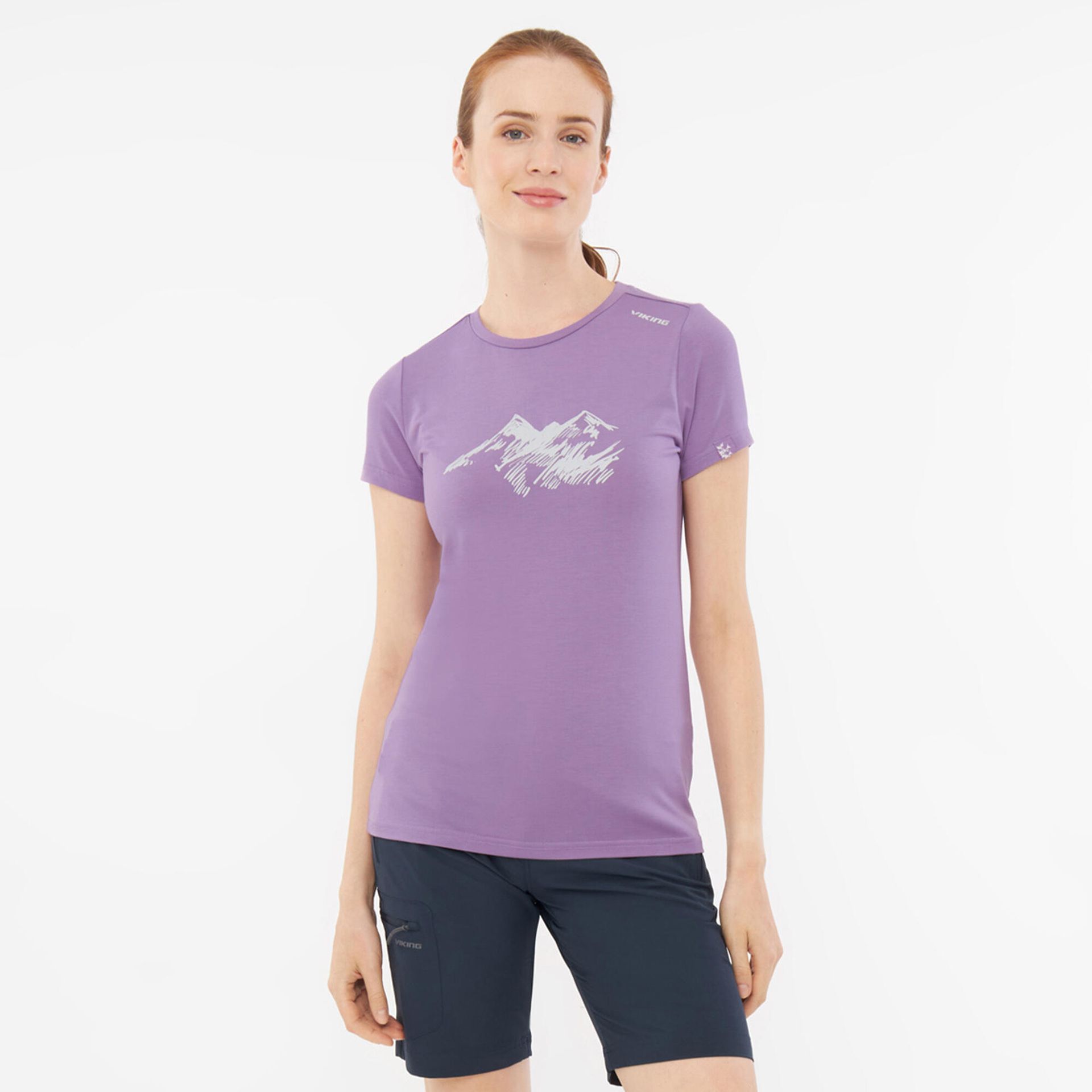 T-shirt damski VIKING Lenta Bamboo Light Lady