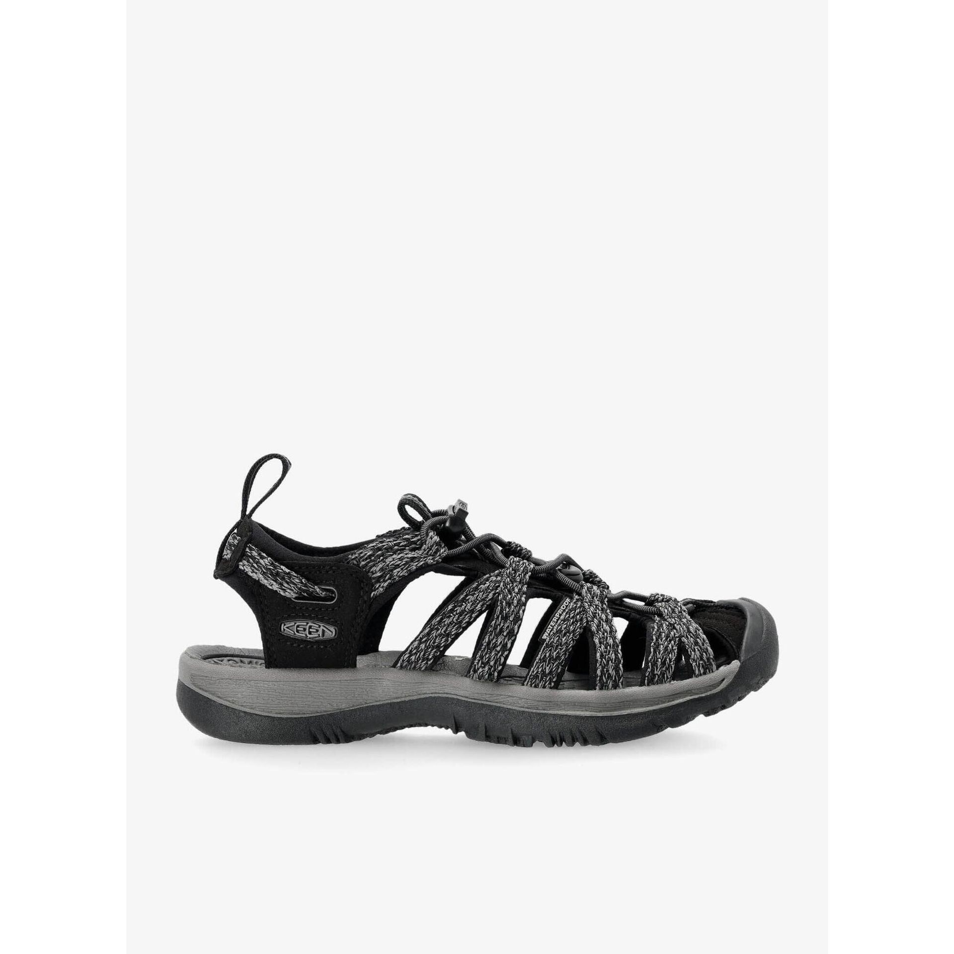 Sandały turystyczne damskie Keen Whisper - black/steel grey